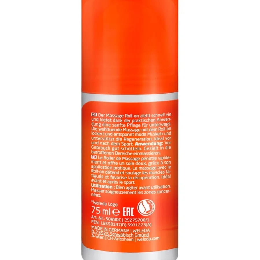 Weleda Öle Sport Massage Roll-on Arnika Muskelentspannung durch eine schnelle & einfache Massage von
