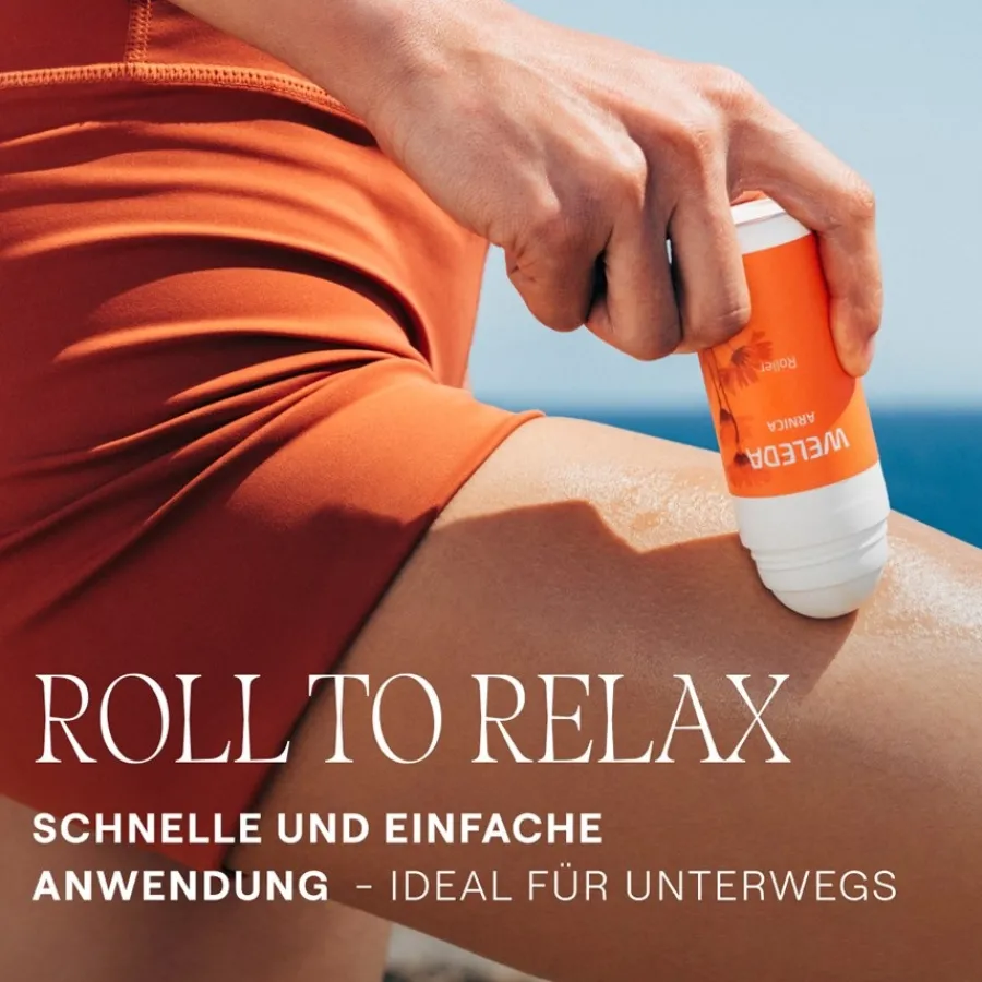 Weleda Öle Sport Massage Roll-on Arnika Muskelentspannung durch eine schnelle & einfache Massage von