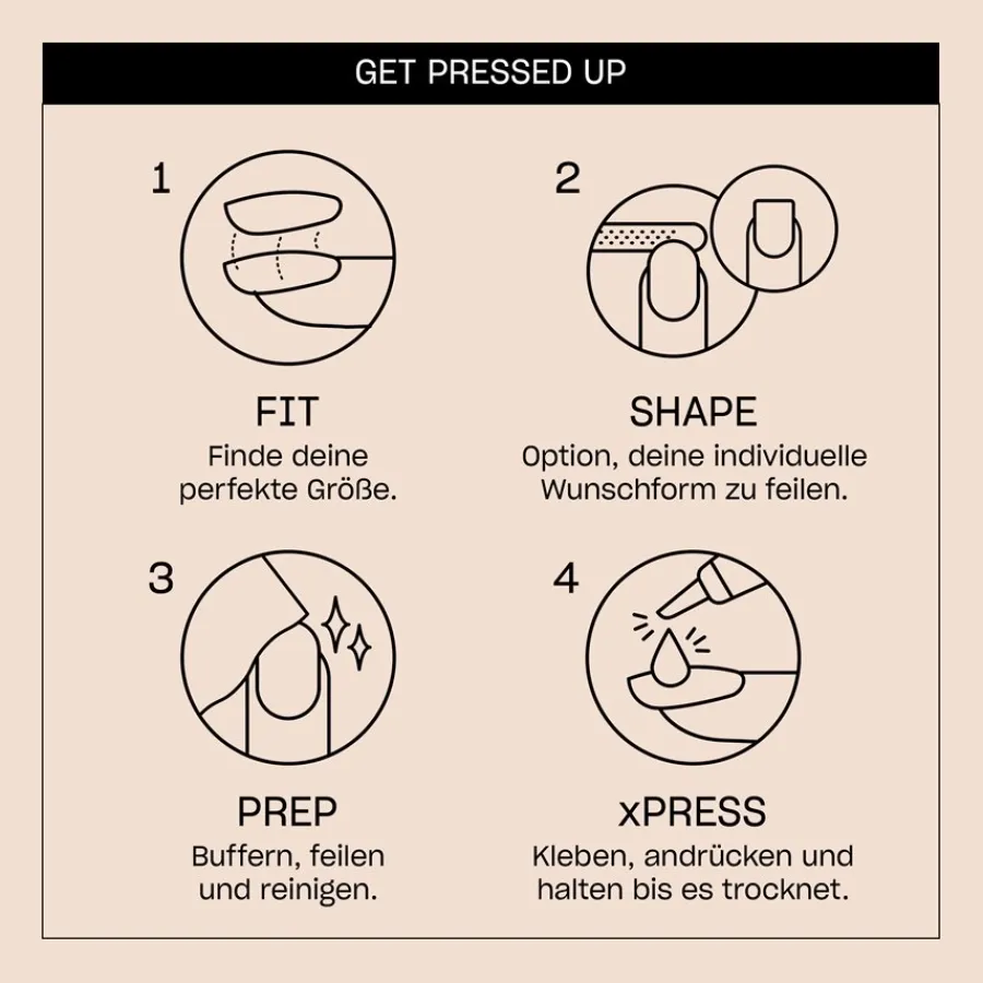 OPI xPRESS Kunstnägel Long von