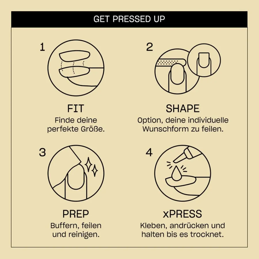 OPI xPRESS Kunstnägel Long von