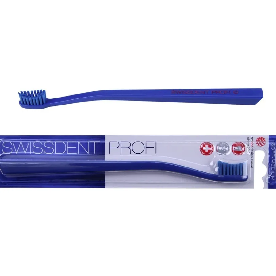 Swissdent Zahnbürsten Profi Colours Zahnbürsten Soft-Medium von