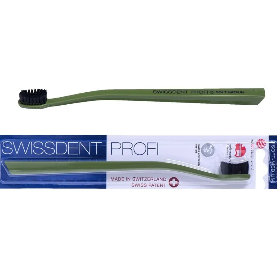 Swissdent Zahnbürsten Profi Colours Zahnbürsten Soft-Medium von