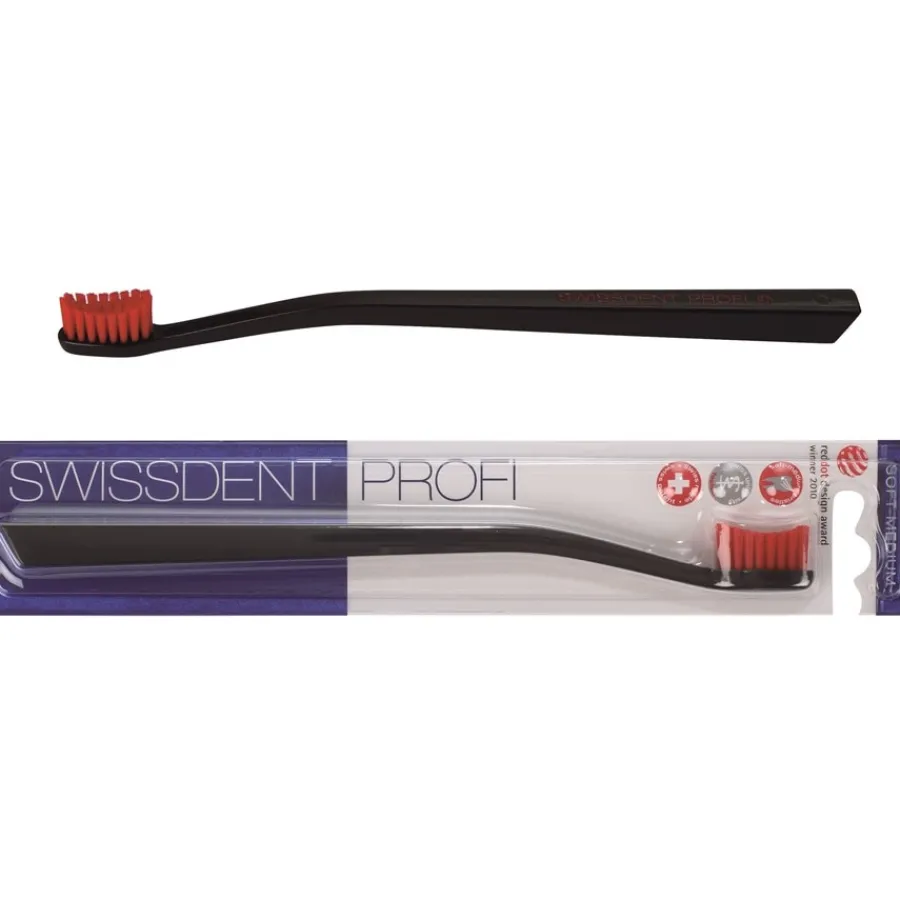 Swissdent Zahnbürsten Profi Colours Zahnbürsten Soft-Medium von