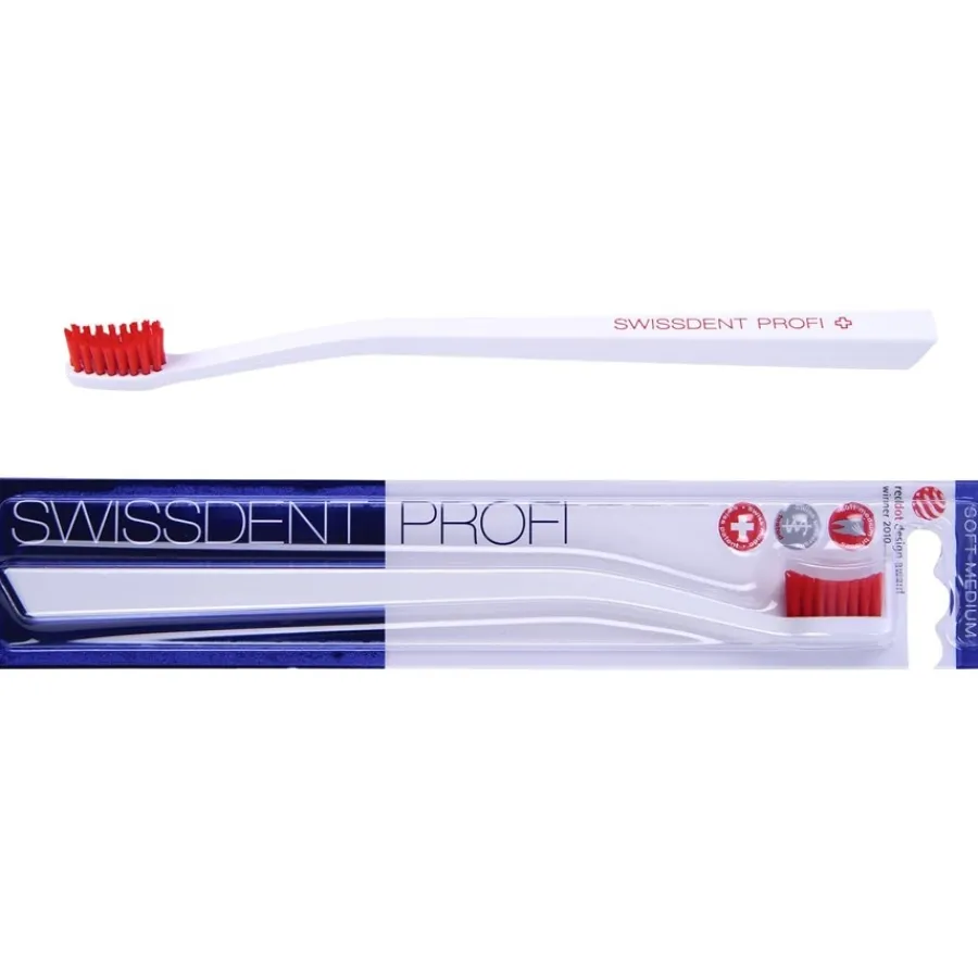 Swissdent Zahnbürsten Profi Colours Zahnbürsten Soft-Medium von