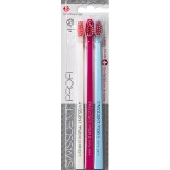 Swissdent Zahnbürsten Profi Gentle Trio für extrem empfindliche Zähne Extra Soft von