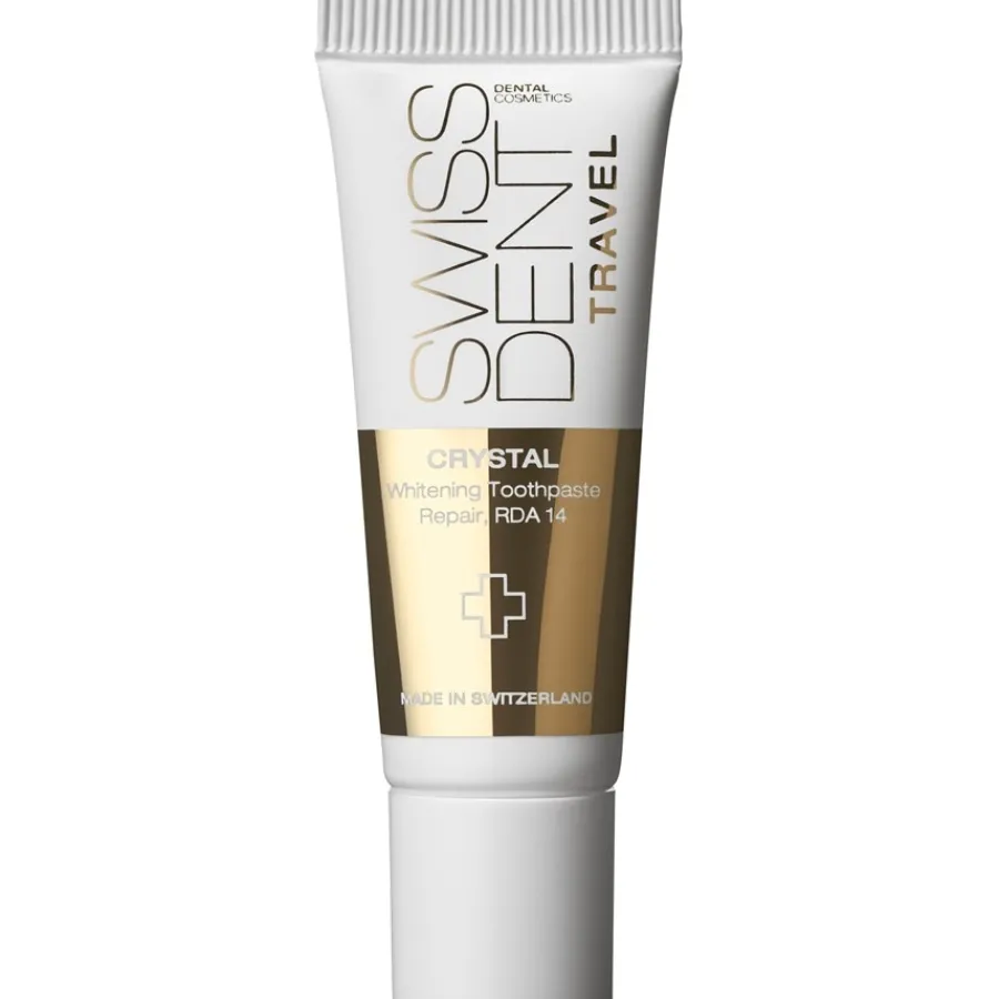 Swissdent Zahncreme Crystal Whitening Toothpaste Repair & Remineralisation RDA 14 von