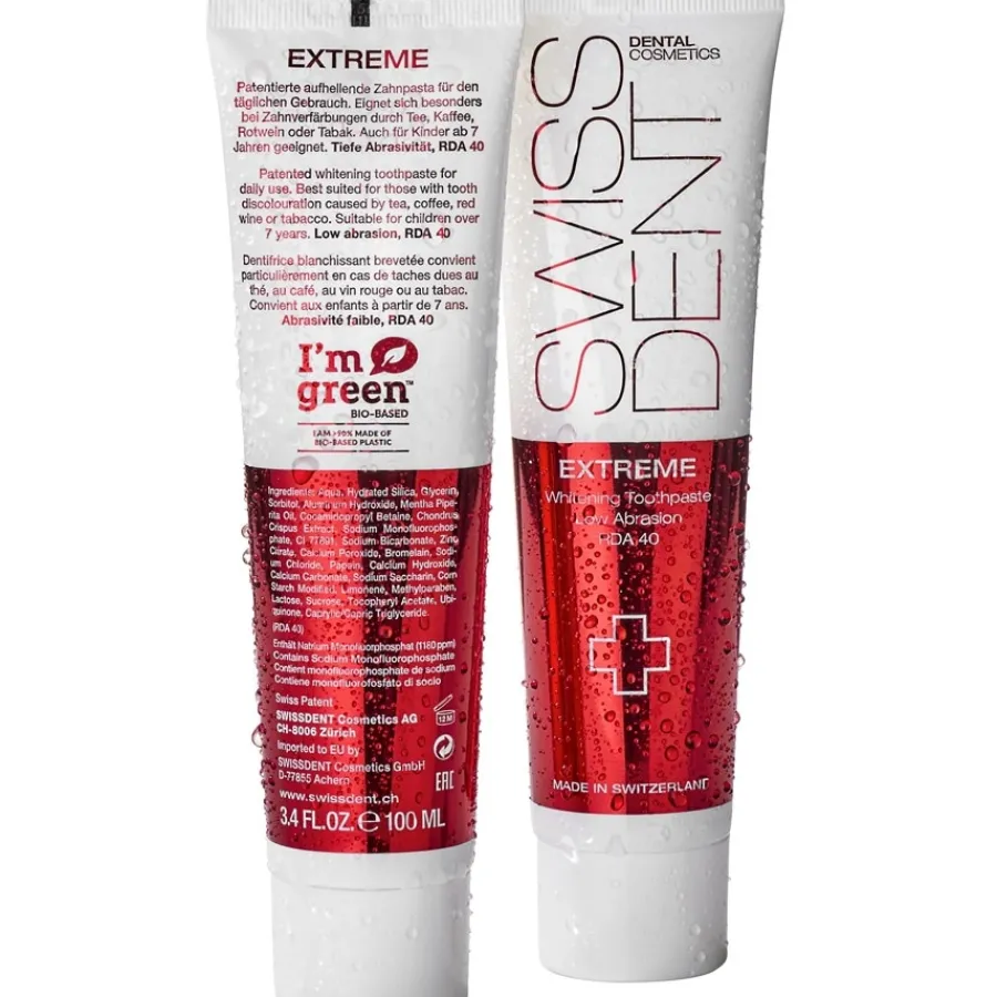 Swissdent Zahncreme Extreme Whitening Toothpaste Low Abrasio RDA 40 von Sale