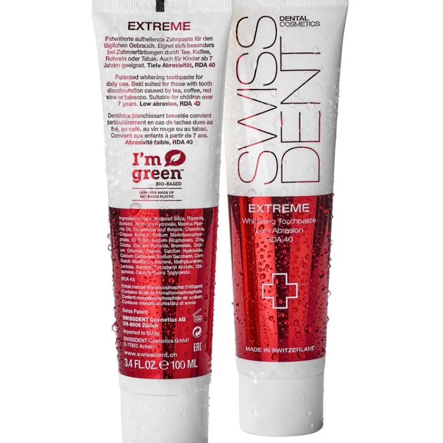 Swissdent Zahncreme Extreme Whitening Toothpaste Low Abrasio RDA 40 von Sale