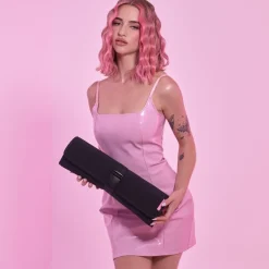 Mermade Hair Zubehör Heat Mat + Clutch Black von Discount