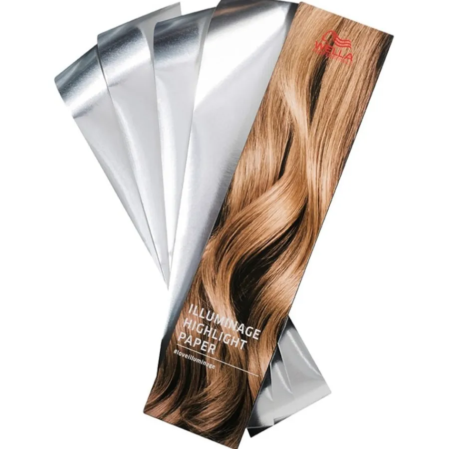 Wella Zubehör Illuminage Highlight Paper Sheets von Hot